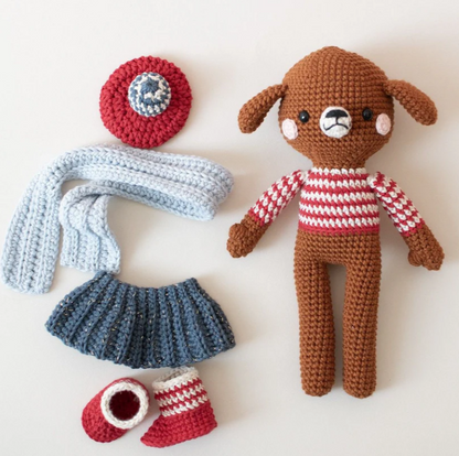 2-in-1 Amigurumi Dog & Cat Crochet Pattern