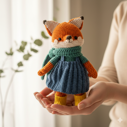 Maple Fox Crochet Pattern