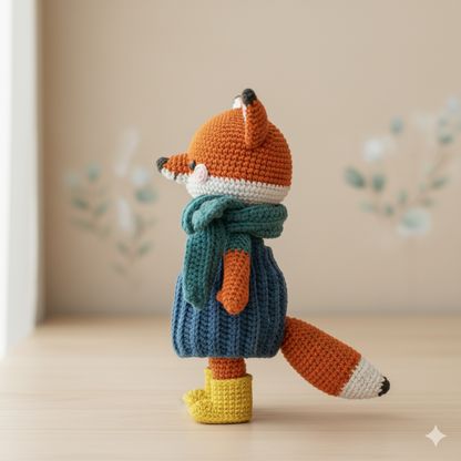 Maple Fox Crochet Pattern