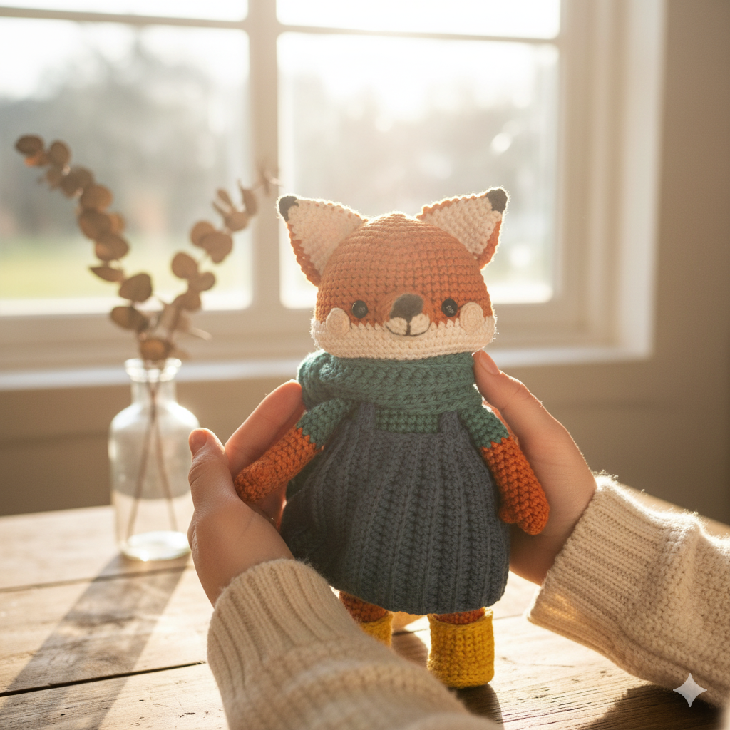 Maple Fox Crochet Pattern