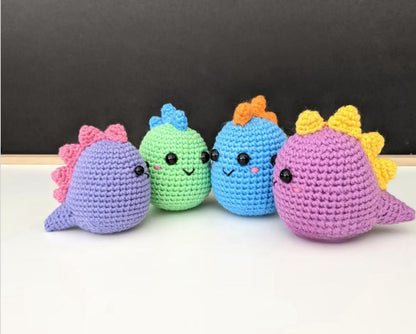 Colorful Mini Dino Pattern