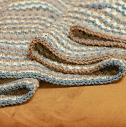 Striped Crochet Blanket Pattern