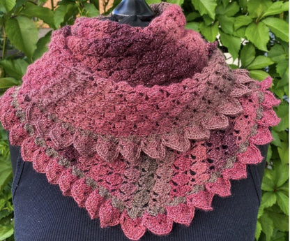 Crochet shawl pattern