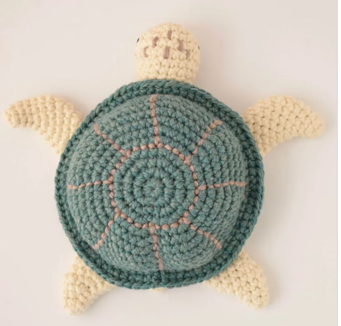 Sea turtle crochet pattern