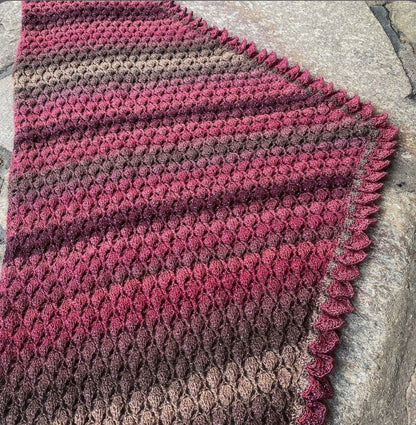 Crochet shawl pattern