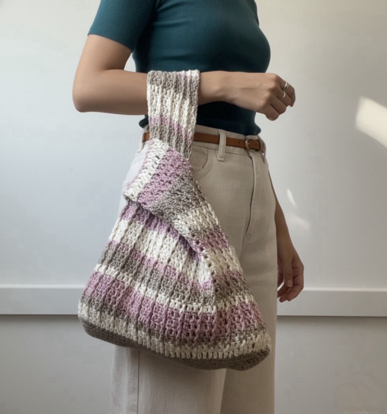 Crochet Japanese Wristlet Pattern